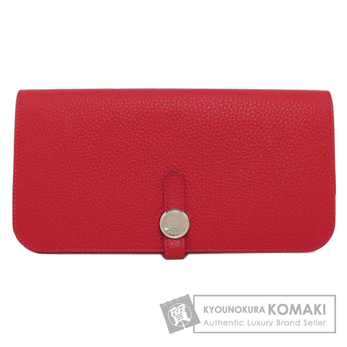 HERMES エルメス ドゴンロング シルバー金具 長財布(小銭入れ HERMES エルメス ドゴンロング シルバー金具 長財布(小銭入れ