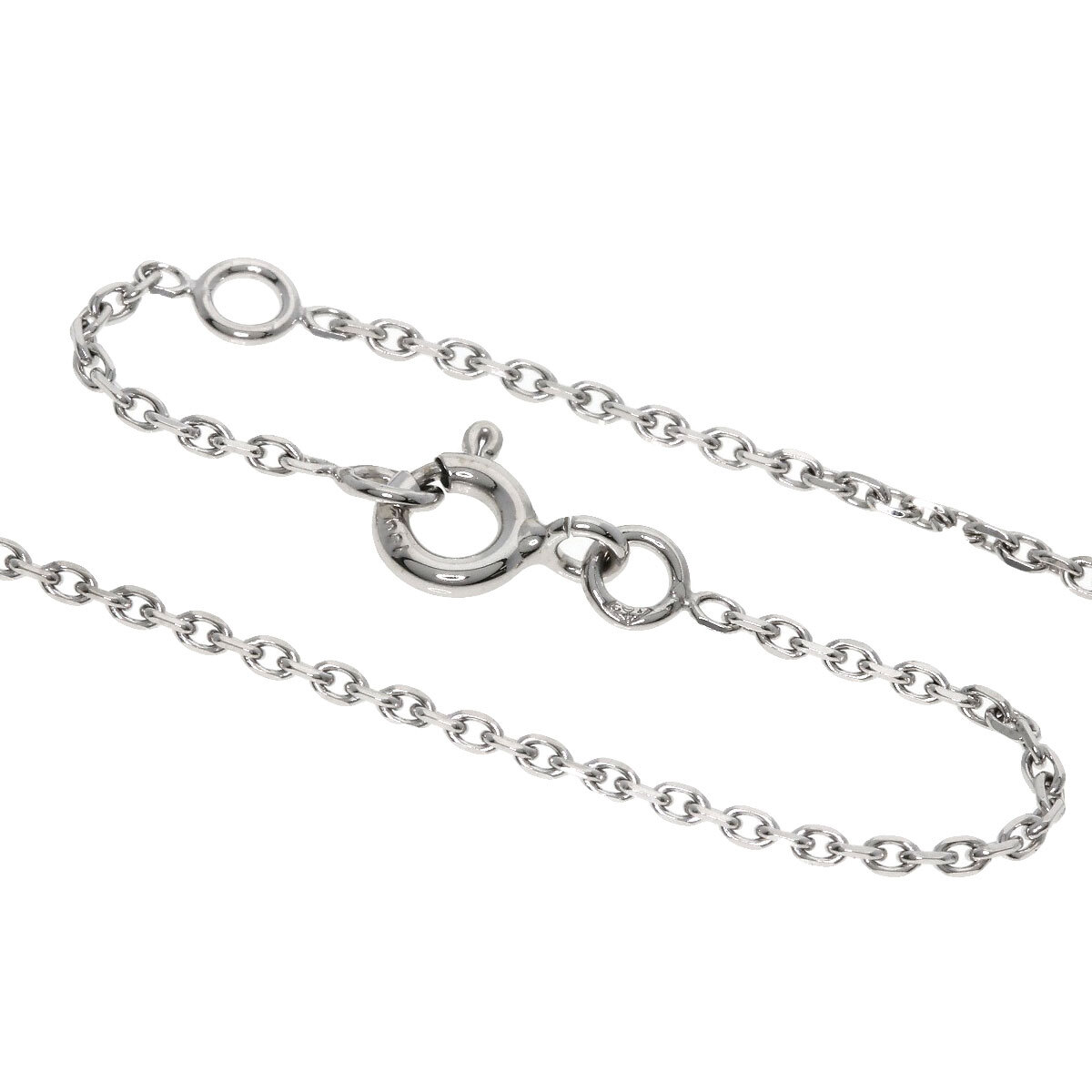Chaumet ショーメ リアン ハート ダイヤモンド ネックレス K18ホワイトゴールド レディース 中古