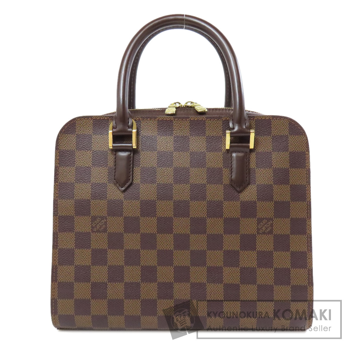 LOUIS VUITTON ルイヴィトン N51155 トリアナ ハンドバッグ ダミエキャンバス レディース 中古