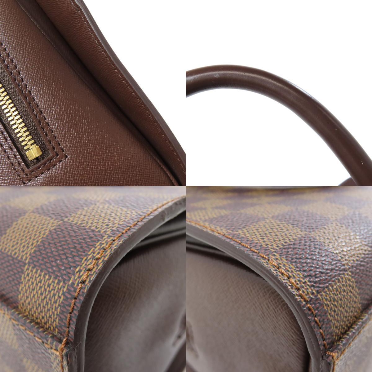 LOUIS VUITTON ルイヴィトン N51155 トリアナ ハンドバッグ ダミエキャンバス レディース 中古