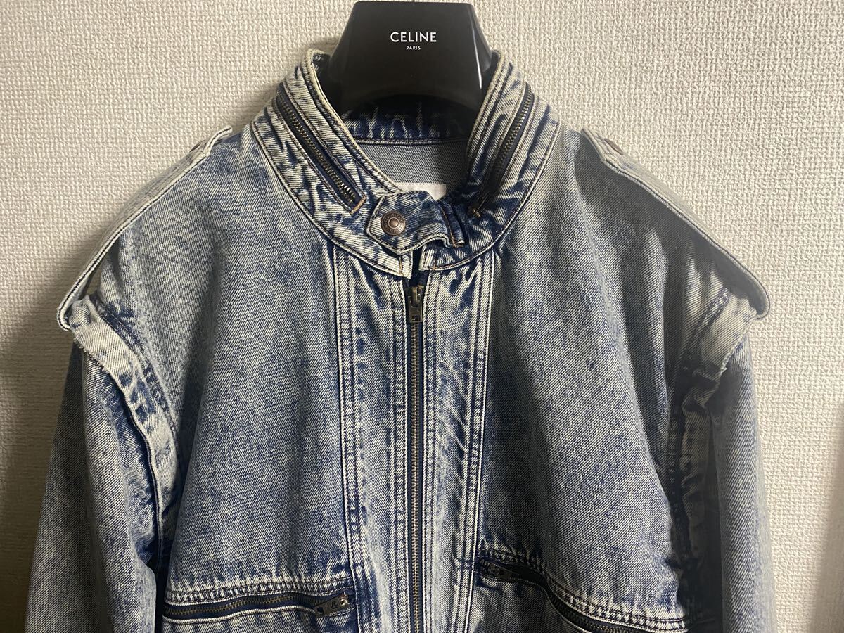 22ss celine デニムジャケット mr porter 限定品 セリーヌ 22ss celine デニムジャケット mr porter 限定品 セリーヌ