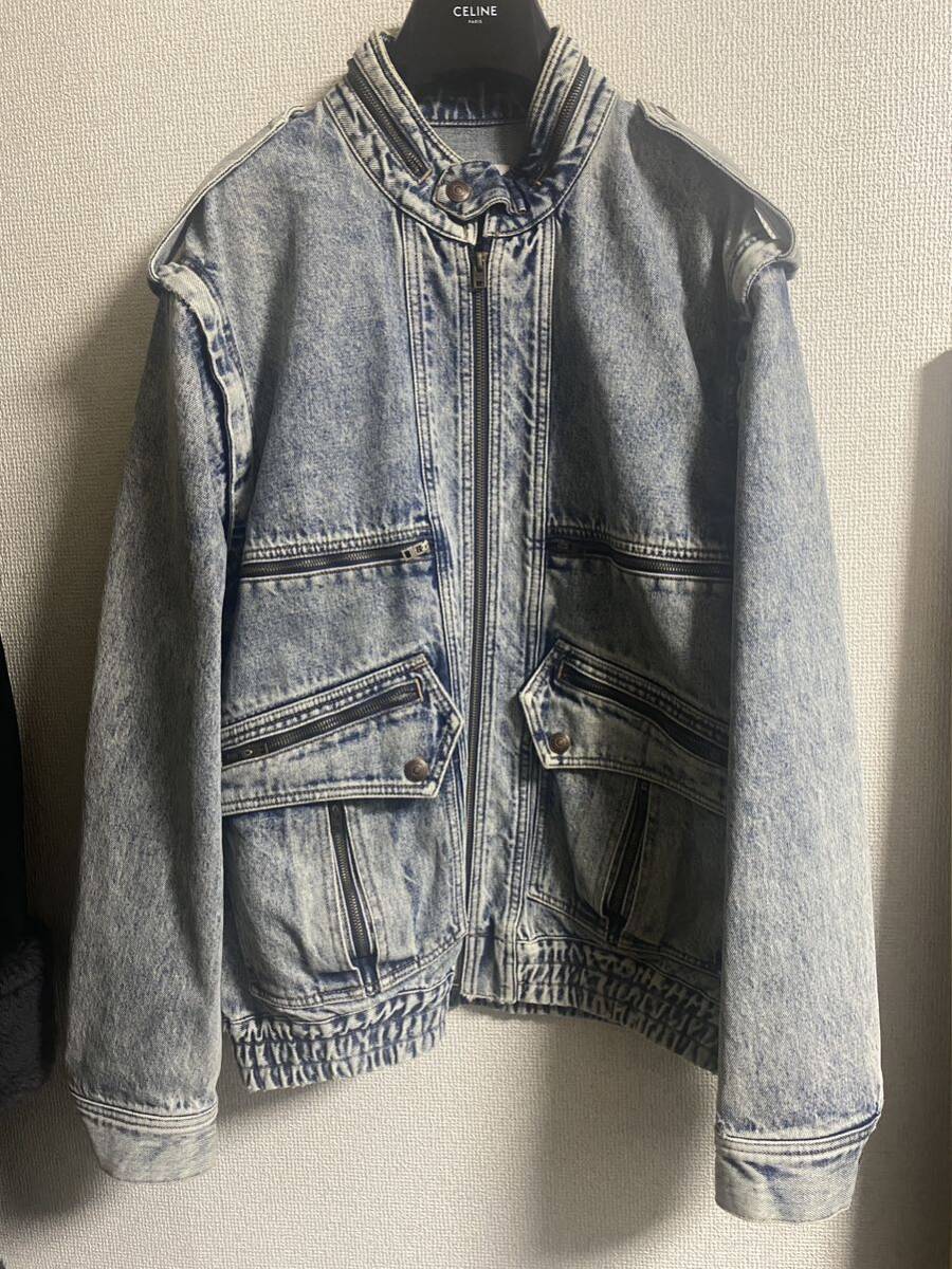 22ss celine デニムジャケット mr porter 限定品 セリーヌ 22ss celine デニムジャケット mr porter 限定品 セリーヌ