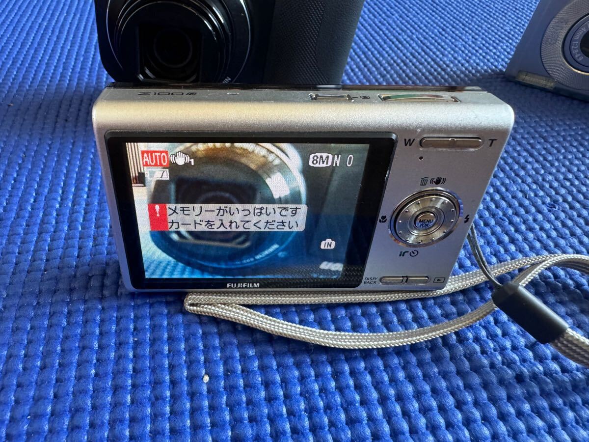 100908● 1A-451 FUJIFILM 富士フイルム FINEPIX Z100 fd コンパクトデジタルカメラ通電動作確認ok