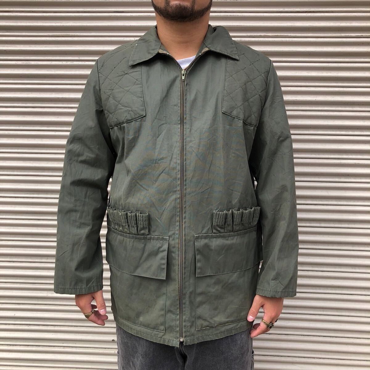 80s フランス製 edertys ヴィンテージ ハンティングジャケット M 80s フランス製 edertys ヴィンテージ ハンティングジャケット M