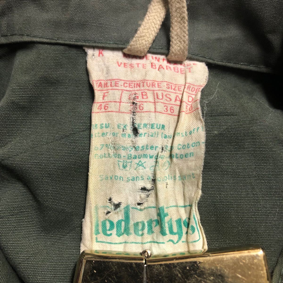 80s フランス製 edertys ヴィンテージ ハンティングジャケット M 80s フランス製 edertys ヴィンテージ ハンティングジャケット M