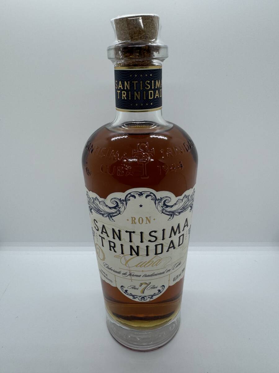 GD420 【1円から】 未開栓 SANTISIMA TRINIDAD de CUBA 7年 ラム酒 サンティシマ トリニダード デ キューバ