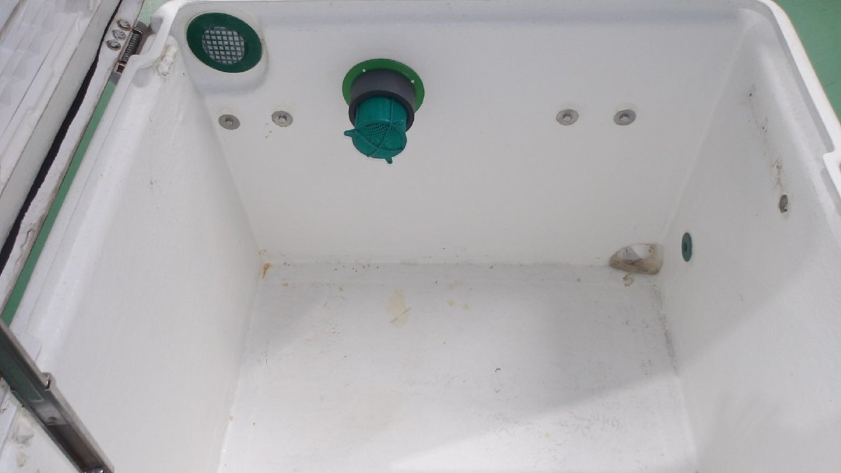 個人宅配不可】中古 FRP 船生簀 イケス イケマ 水槽 ハッチ 蓋 個人宅配不可】中古 FRP 船生簀 イケス イケマ 水槽 ハッチ 蓋
