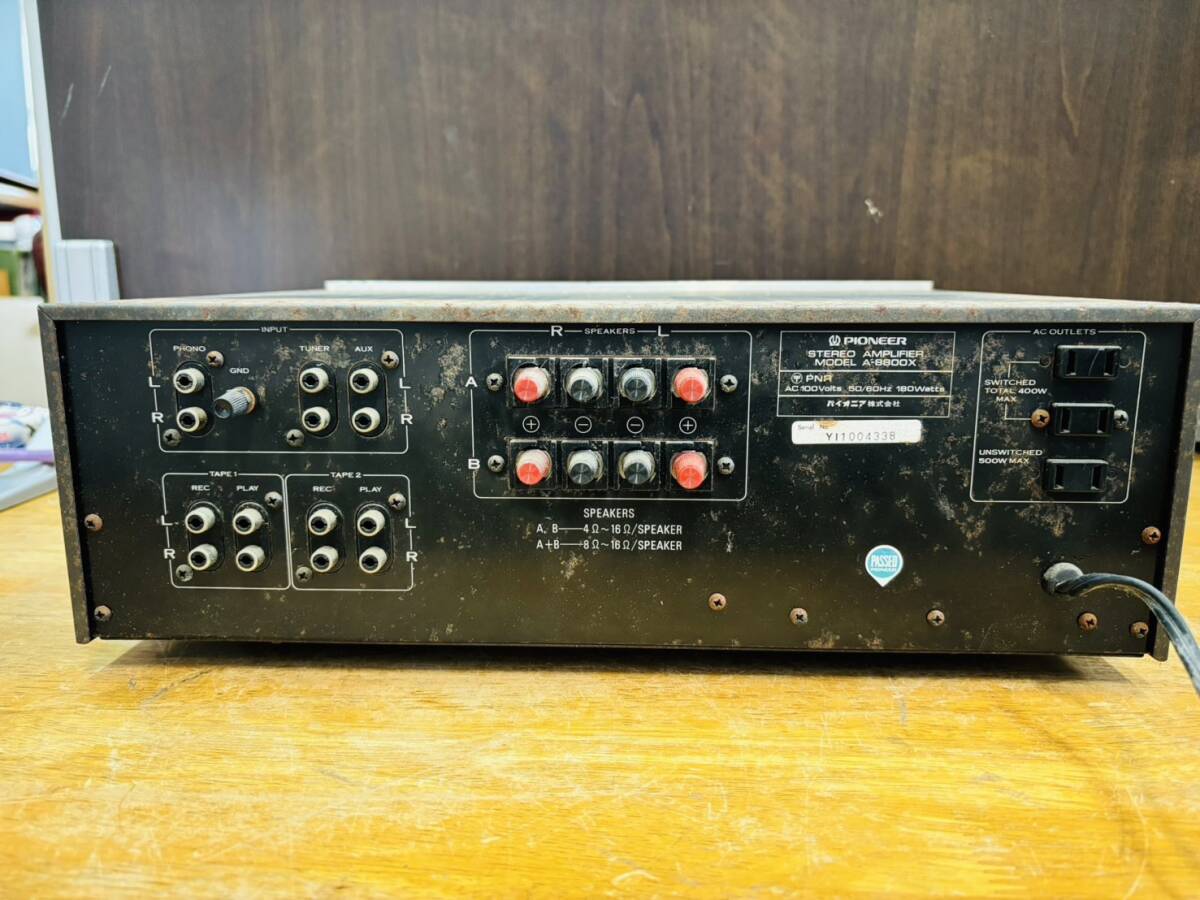 Pioneer Pioneer A-8800X основной предусилитель электризация OK текущее состояние товар 