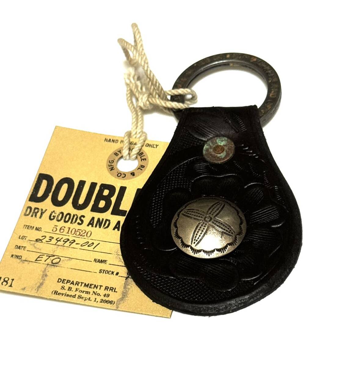 1円スタート RRL コンチョ キーホルダー ヴィンテージ加工