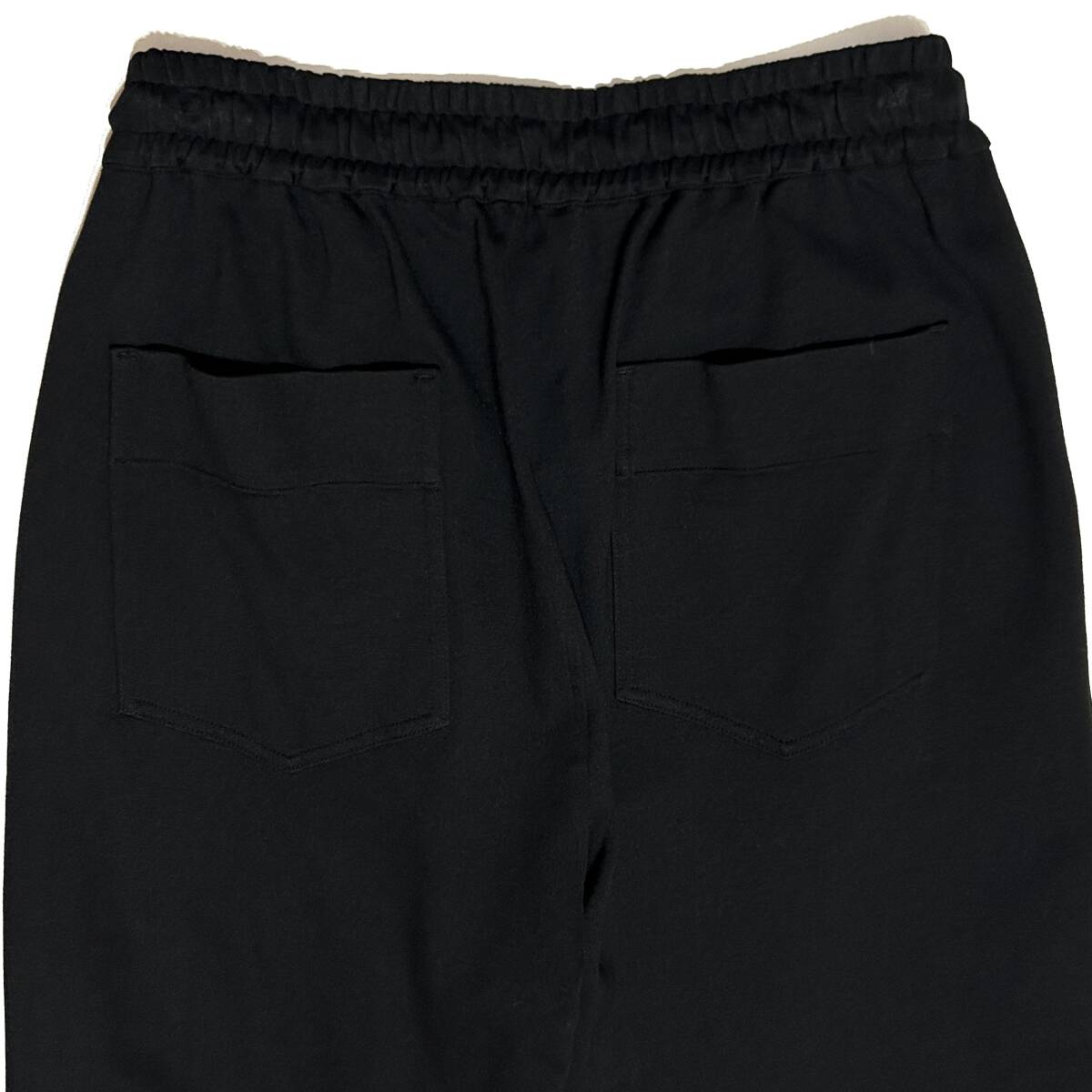 THE RERACS PLEATED EASY SLACKS 46サイズ 黒 リラクス タック THE RERACS PLEATED EASY SLACKS 46サイズ 黒 リラクス タック