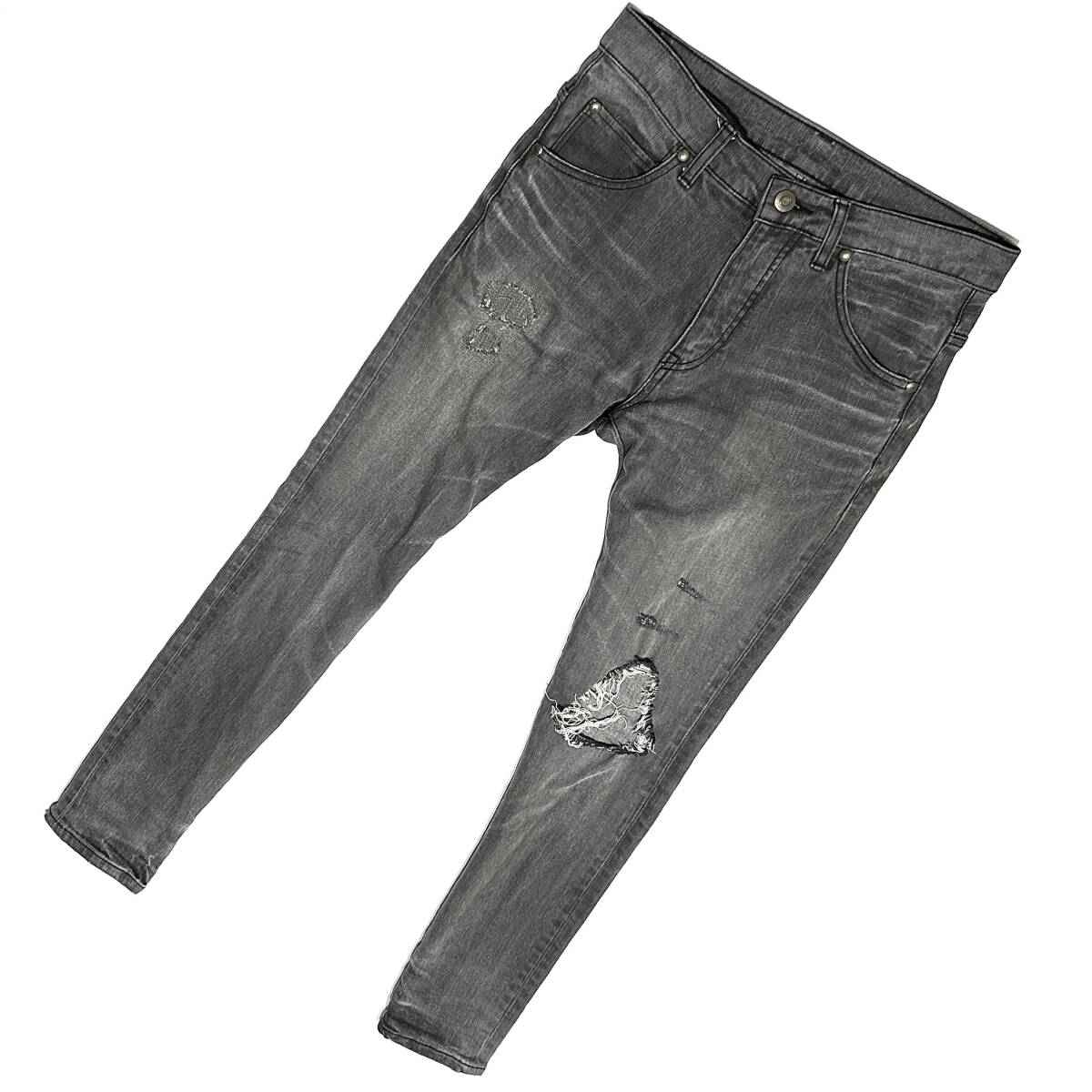 定価5万 1piu1uguale3 9 TAPERED ストレッチデニムパンツⅢ 定価5万 1piu1uguale3 9 TAPERED ストレッチデニムパンツⅢ