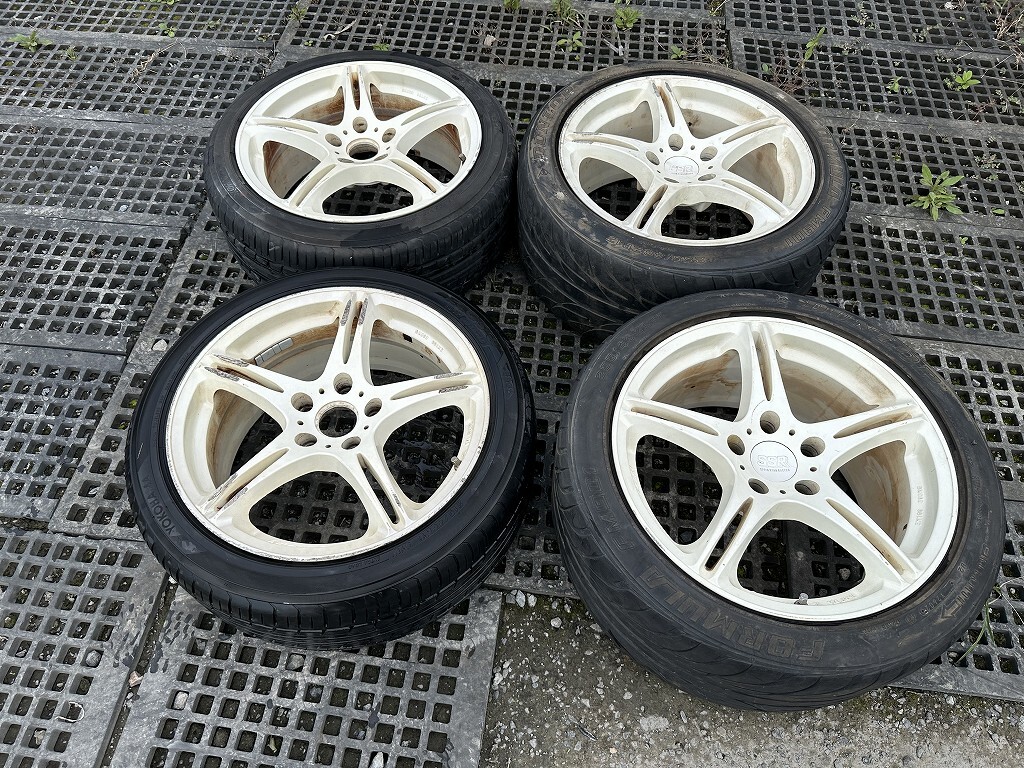 SSR INTEGRAL インテグラル GT1 17in 8J /17in 9J +38 PCD114.3 5H【中古/埼玉より発送】