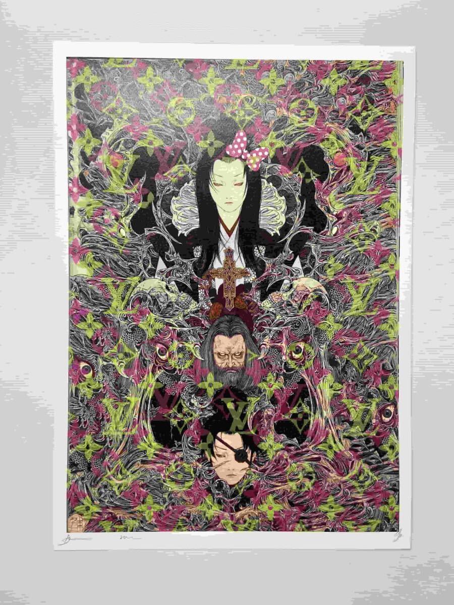 DEATH NYC art print アートポスター 奈良美智 モノグラム DEATH NYC art print アートポスター 奈良美智 モノグラム