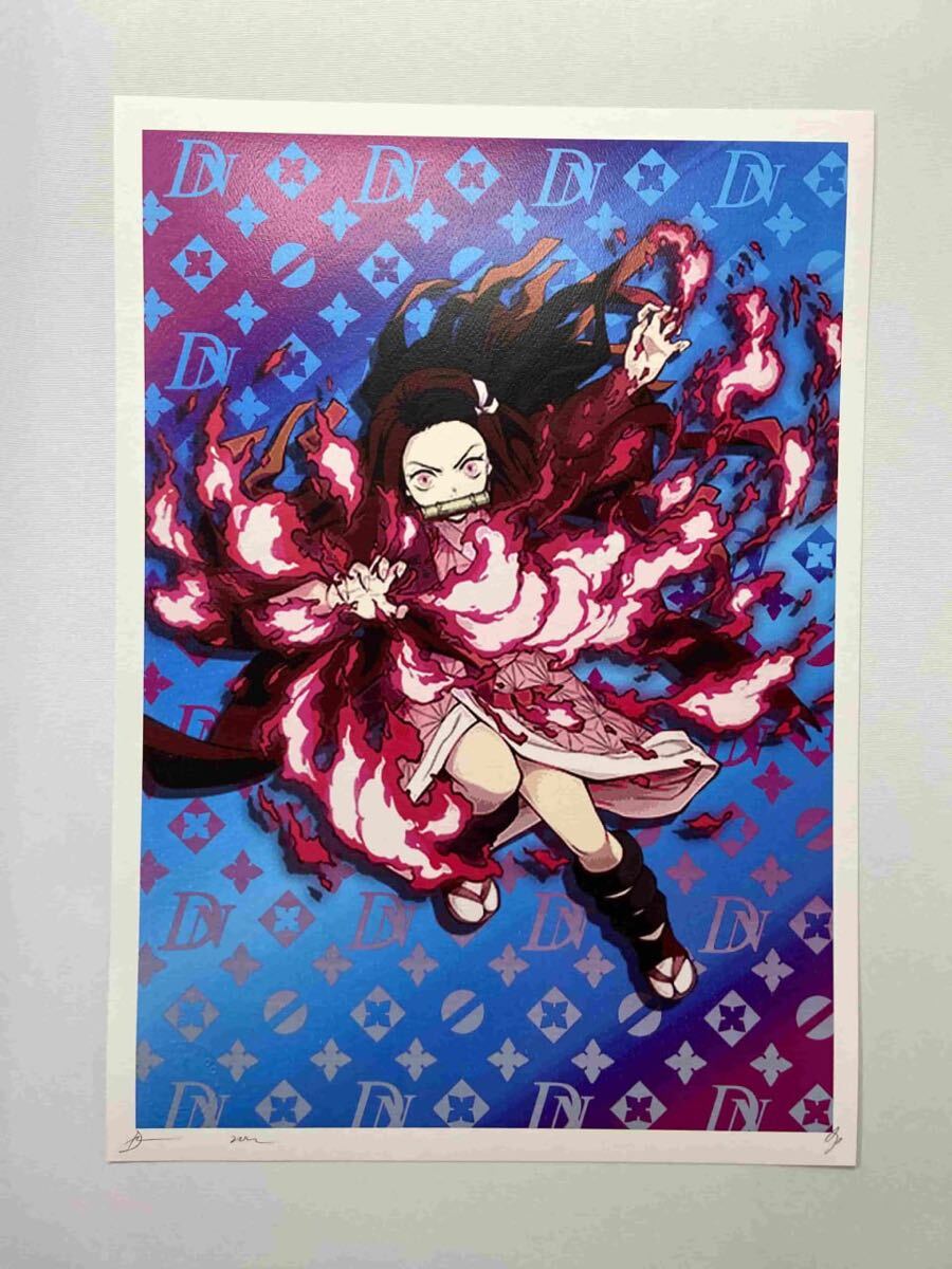 DEATH NYC art print アートポスター 奈良美智 モノグラム DEATH NYC art print アートポスター 奈良美智 モノグラム