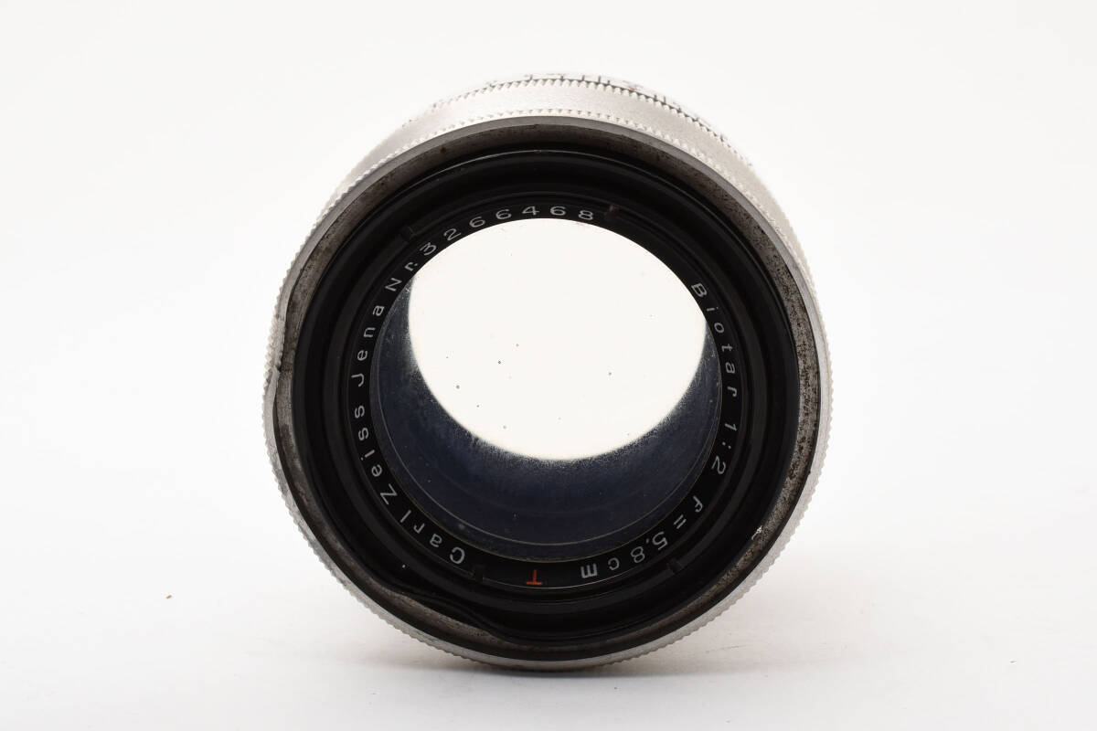 希少＊カールツァイス Carl Zeiss Jena Biotar 5.8cm F2 T Exakta エキザクタ マウント