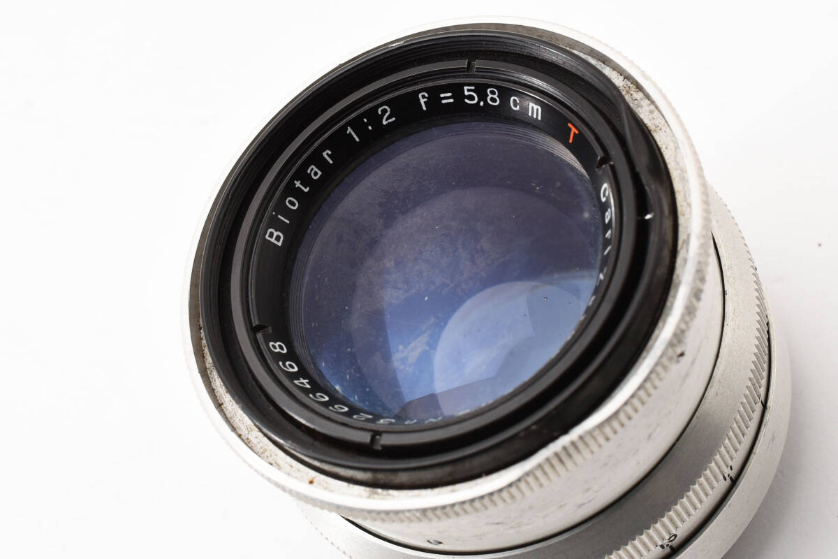 希少＊カールツァイス Carl Zeiss Jena Biotar 5.8cm F2 T Exakta エキザクタ マウント