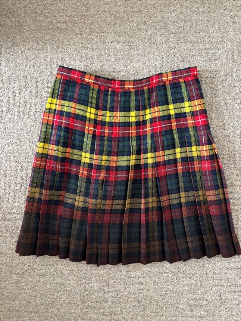 JOURNAL STANDARD タータンチェック柄 プリーツ スカート 巻