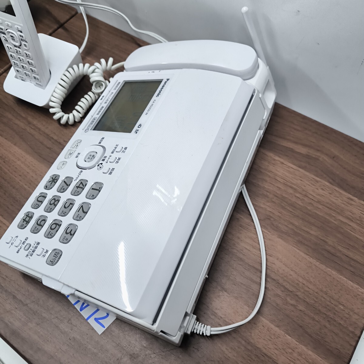 2FN12」パナソニック デジタルコードレスFAX KX-PD350-W 子機KX 2FN12」パナソニック デジタルコードレスFAX KX-PD350-W 子機KX