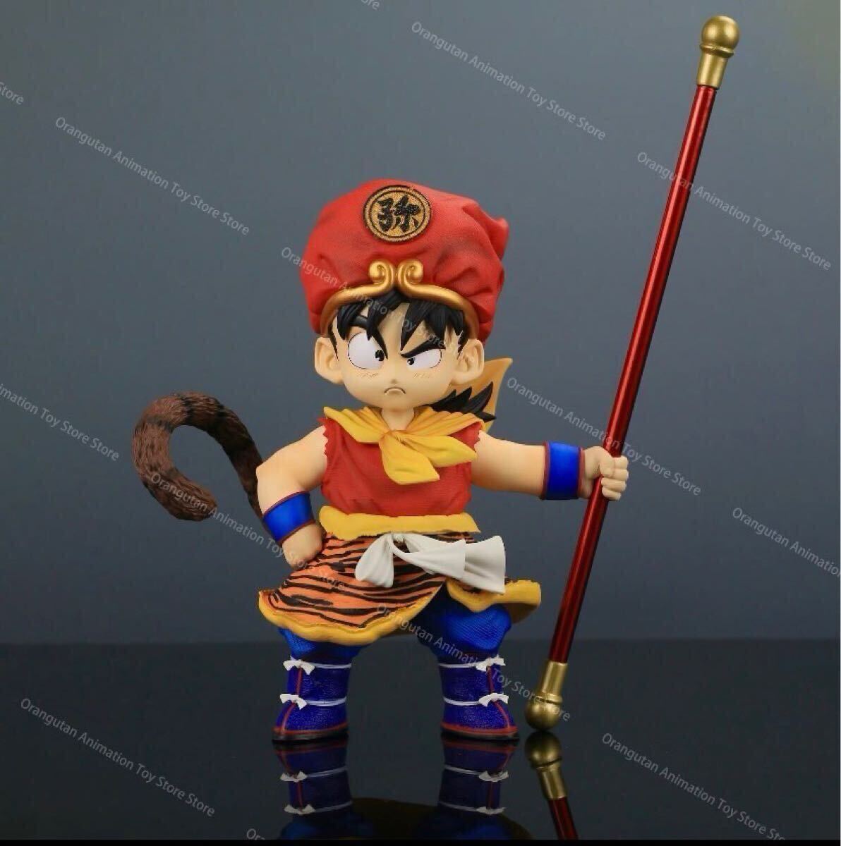 ドラゴンボールフィギュア　孫悟飯　少年期新品　箱無し　全長約20cm 如意棒まで24cm