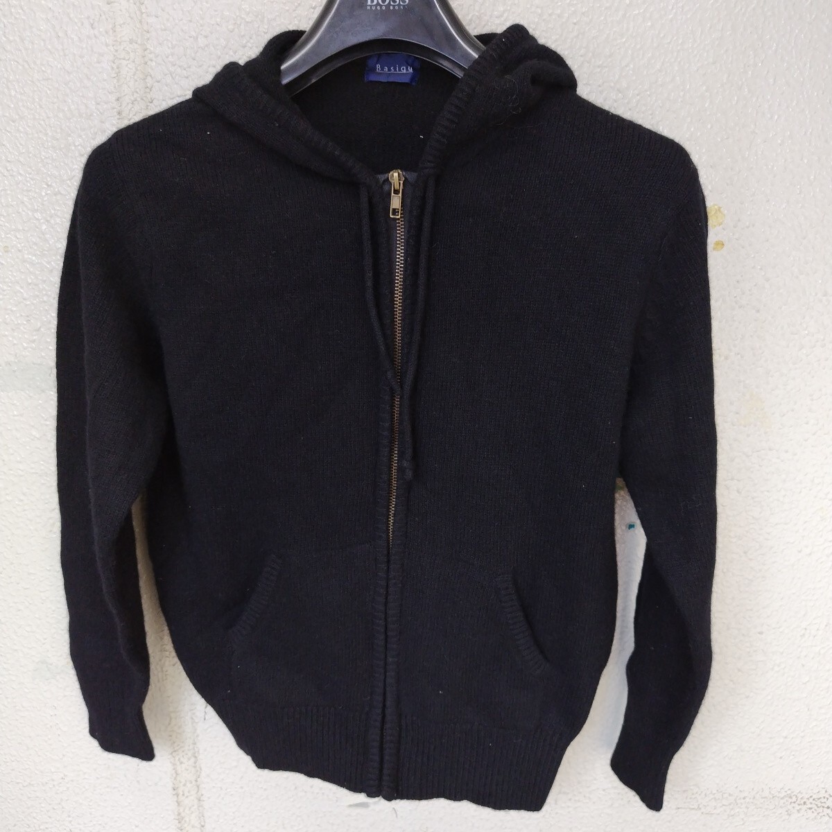 basiqu レディースMサイズ ニット パーカー　 長袖 202410/31_画像1