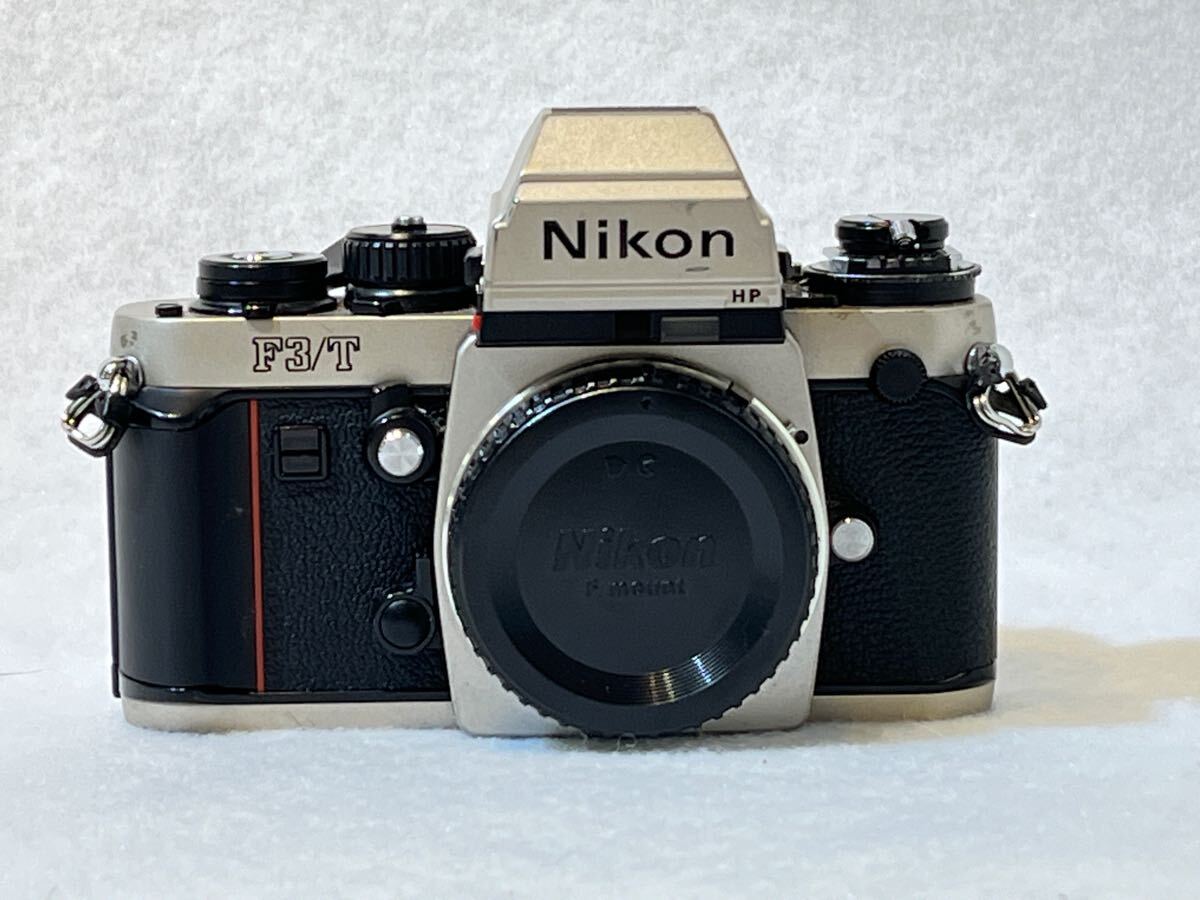 ● ニコン カメラ Nikon フィルムカメラ F3/T シルバーカラー 動作未確認 ジャンク品の可能性あり シャッター切れます 45-15
