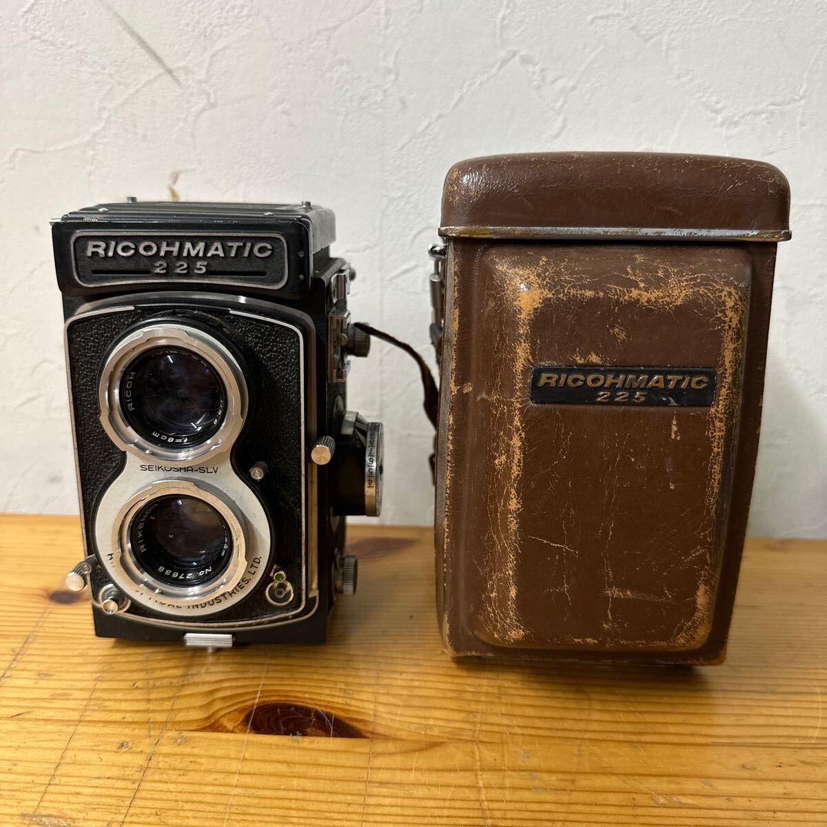 UTN715 【希少★】RICOHMATIC 225 リコーマチック225 二眼レフカメラ カメラ 動作未確認 現状品