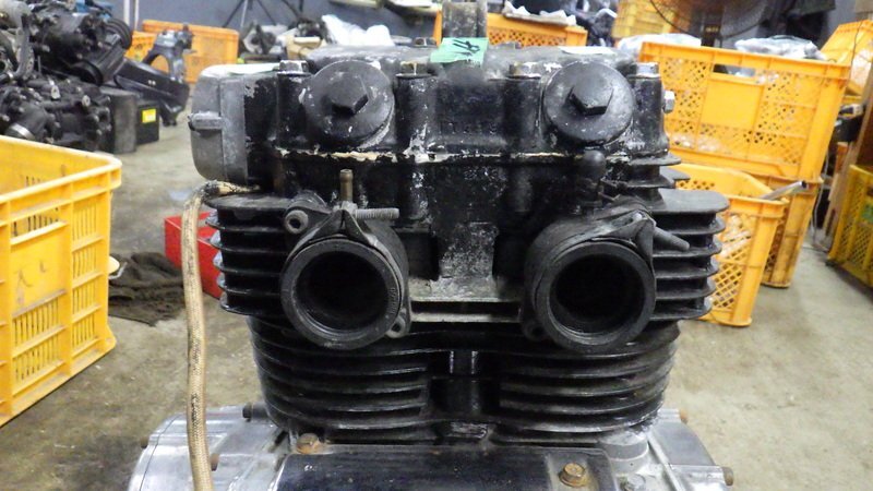 RGA-380A XS250 エンジン ボアアップ？ GX400？ シリンダー 圧縮測(cè)定済み 西濃営業(yè)所止著払い 4A8-472 検索 ヤマハ XS400 GX 250 400