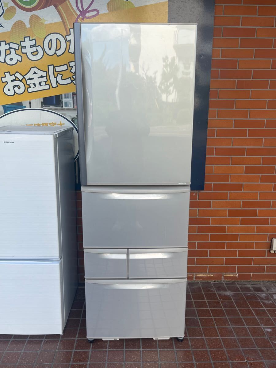 TOSHIBA 東芝 冷蔵庫 ノンフロン冷凍冷蔵庫 GR-P41G 2019年製 TOSHIBA 東芝 冷蔵庫 ノンフロン冷凍冷蔵庫 GR-P41G 2019年製