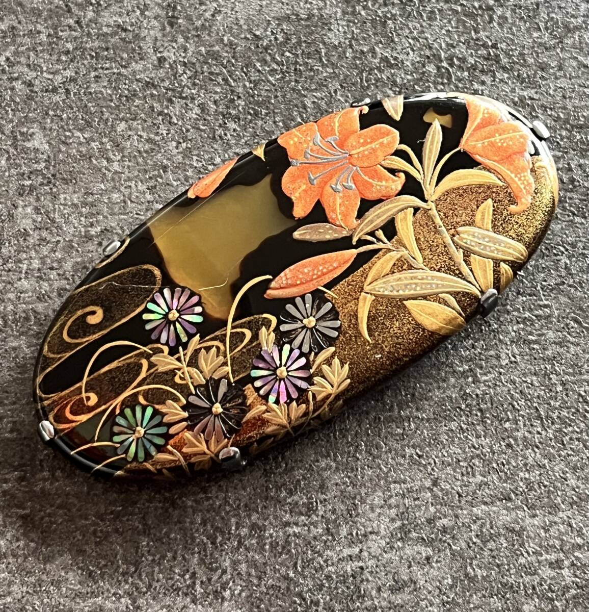 和装小物 帯留 帯留め 本鼈甲 鼈甲 べっこう ベッコウ 蒔絵 螺鈿 和装小物 帯留 帯留め 本鼈甲 鼈甲 べっこう ベッコウ 蒔絵 螺鈿