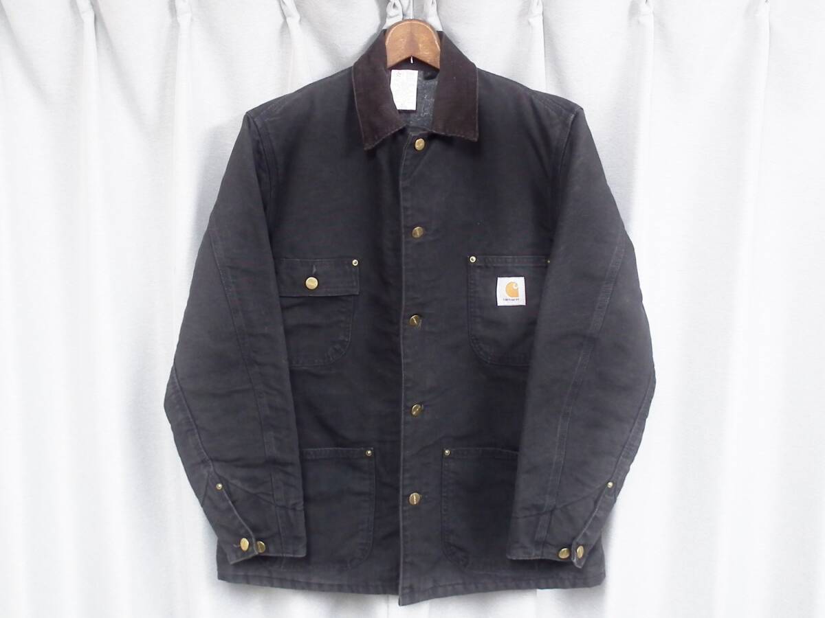 美品USA製40星タグ Carhartt カーハート ミシガン チョアコート 美品USA製40星タグ Carhartt カーハート ミシガン チョアコート