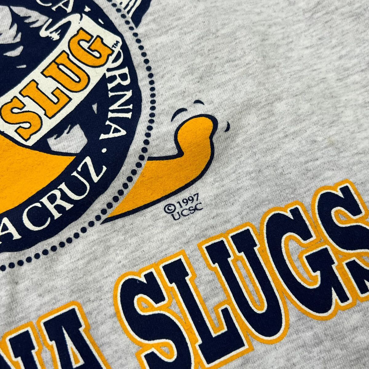 パルプフィクション UC SANTA CRUZ BANANA SLUG Tシャツ バナナスラッグ 映画 Pulp Fiction コピーライト ヴィンテージ ビンテージ 00s