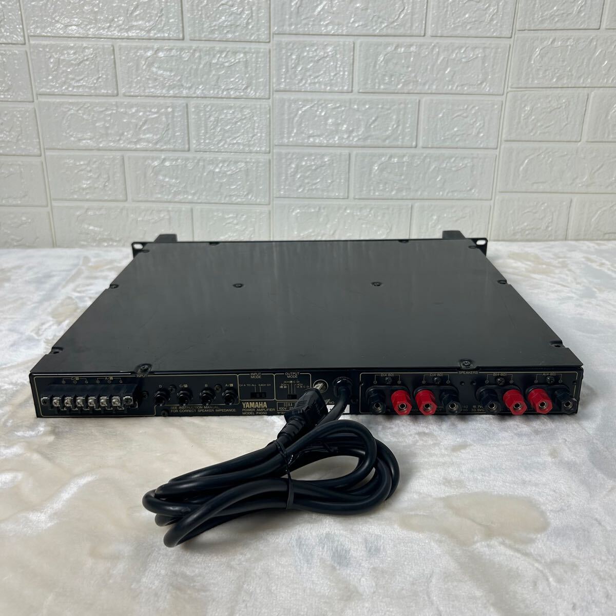 希少!!完動品】プロ用アンプを家庭で! やれん QSC MX1500A パワー 希少!!完動品】プロ用アンプを家庭で! やれん QSC MX1500A パワー