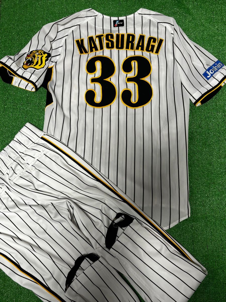 阪神タイガース 33 葛城 2008シーズン 実使用 直筆サイン入り 阪神タイガース 33 葛城 2008シーズン 実使用 直筆サイン入り