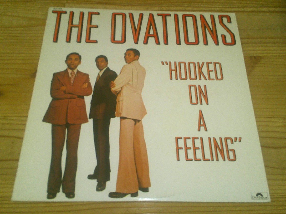 LP：THE OVATIONS HOOKED ON A FEELING オヴェイションズ