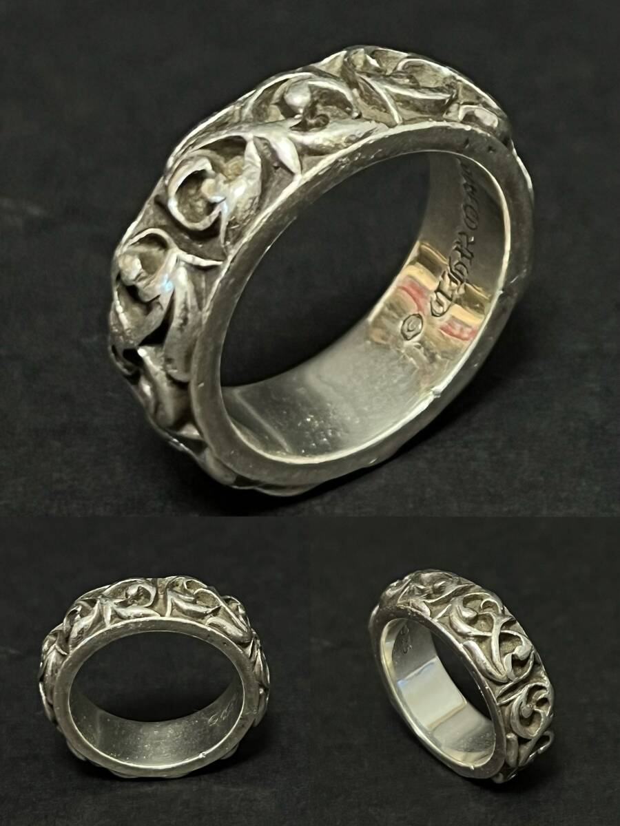 CHROME HEARTS Eternity va in частота кольцо *2000 кольцо SV925 &AIZE примерно 24-25 номер масса примерно 16 g