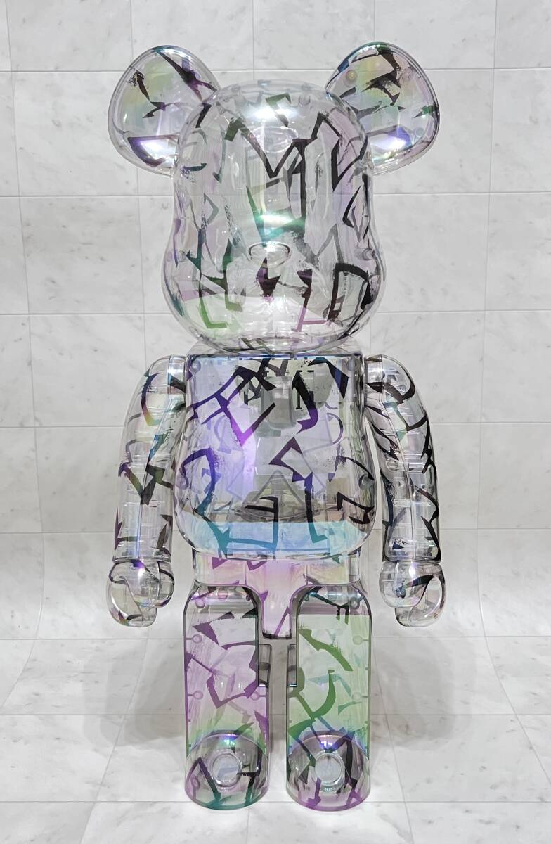BE＠RBRICK ベアブリック × JIMMY CHOO ジミーチュウERIC HAZE CURATED BY POGGY 1000％ ライトアップユニット フィギュア 左手首 不作動