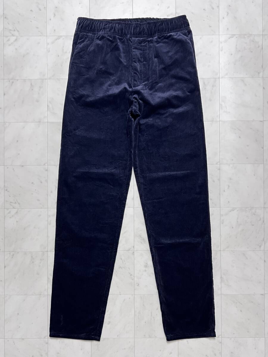 【美品】BOTTEGA VENETA ボッテガヴェネタ【537988 VZMD0】ウエストリブ コーデュロイ イージーパンツ サイズ：46 ブラック