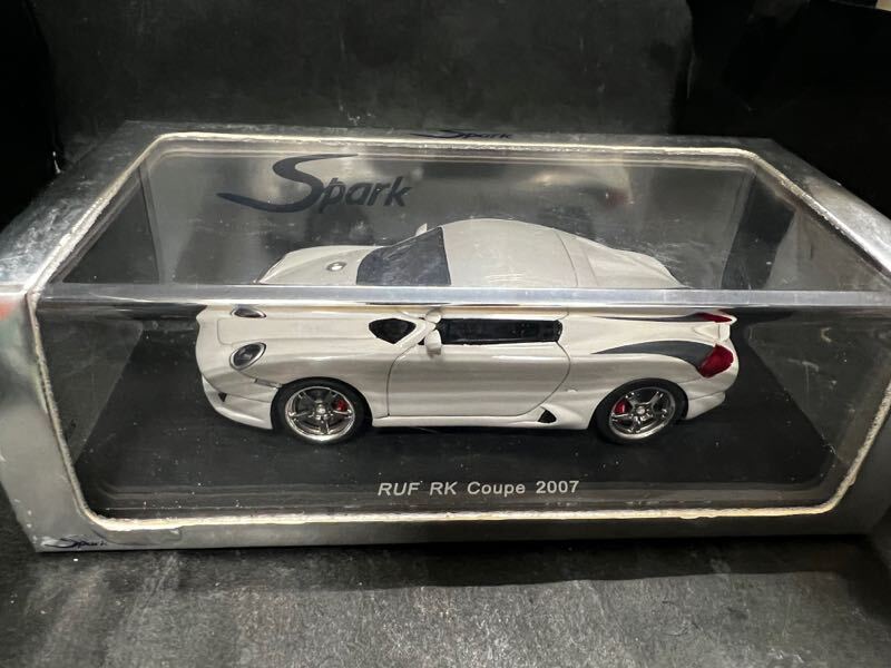 spark 1/43 S0713 ルフ RUF RKクーペ グレー2007