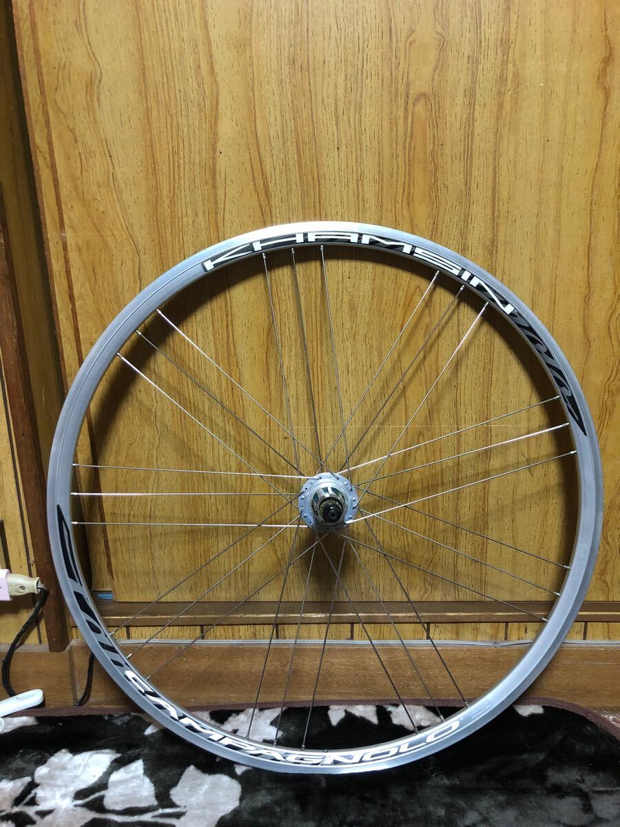 カンパニョーロ　カムシン　前後セット　カンパフリー Amazon | Campagnolo(カンパニョーロ) KAMSHIN GOLD FR SET