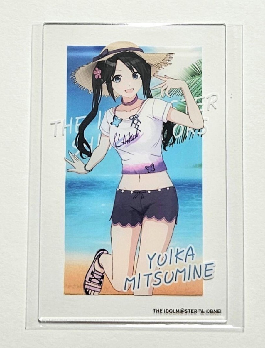 シャニマス 三峰結華 公式トレーディングアクリルカード バスク シャニマス 三峰結華 公式トレーディングアクリルカード バスク