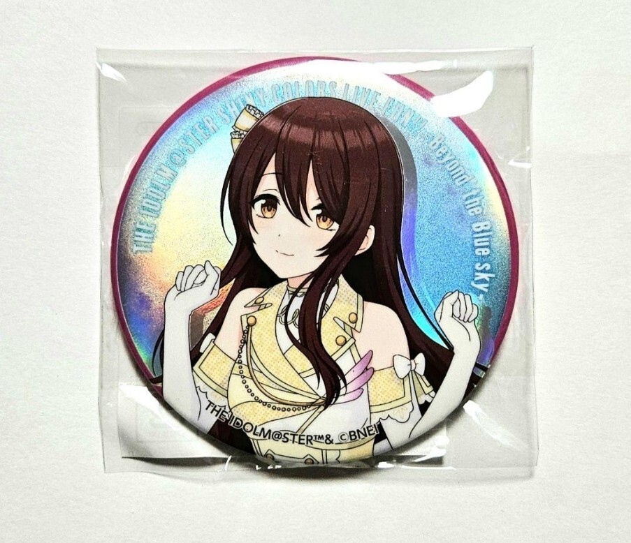 シャニマス 公式φ75mmオーロラ缶バッジ 大崎甜花 LIVE FUN シャニマス 公式φ75mmオーロラ缶バッジ 大崎甜花 LIVE FUN