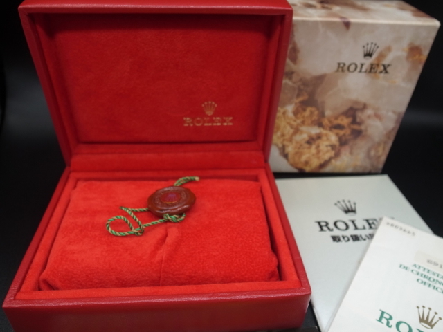 ROLEX Rolex Date Just lady's original box only empty box BOX case guarantee manual attaching .