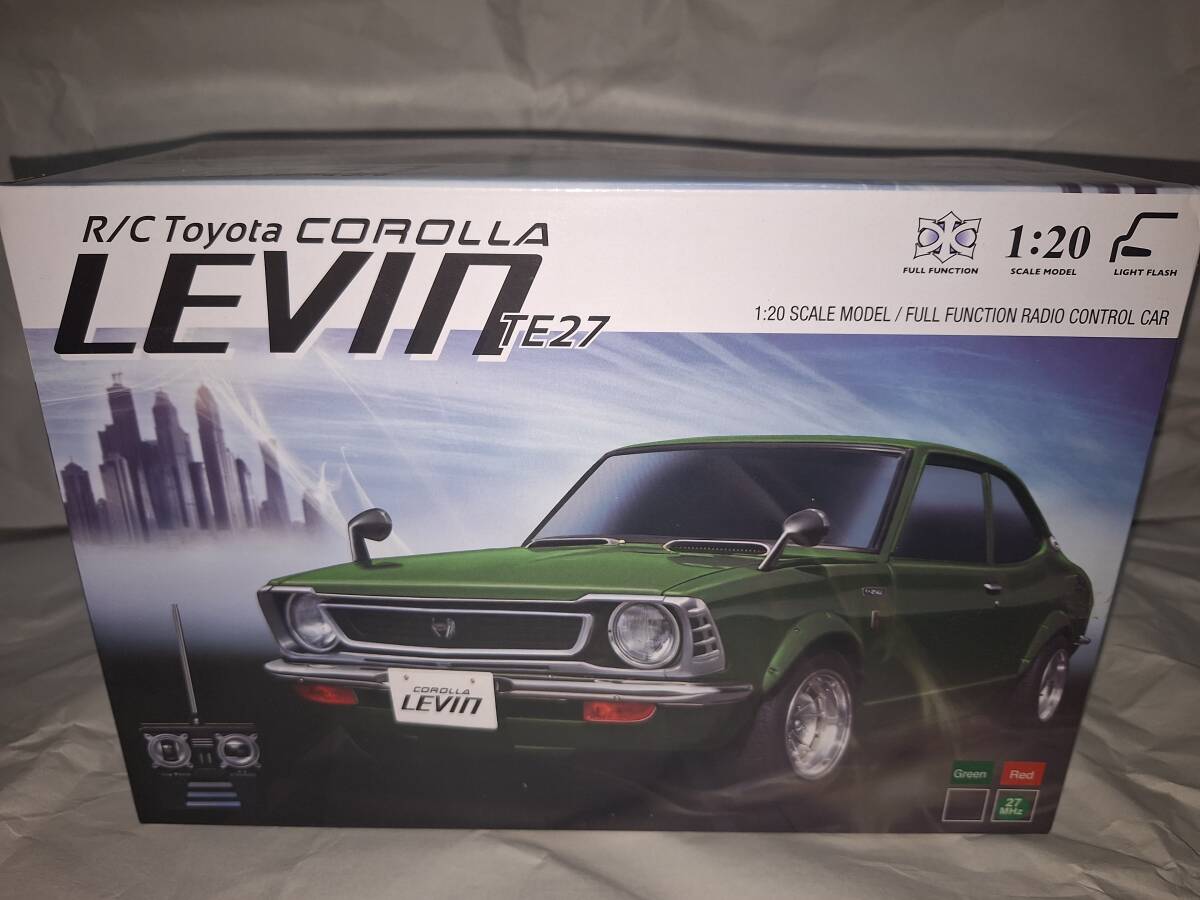 【新品未使用】ラジコン　旧車　カローラレビン