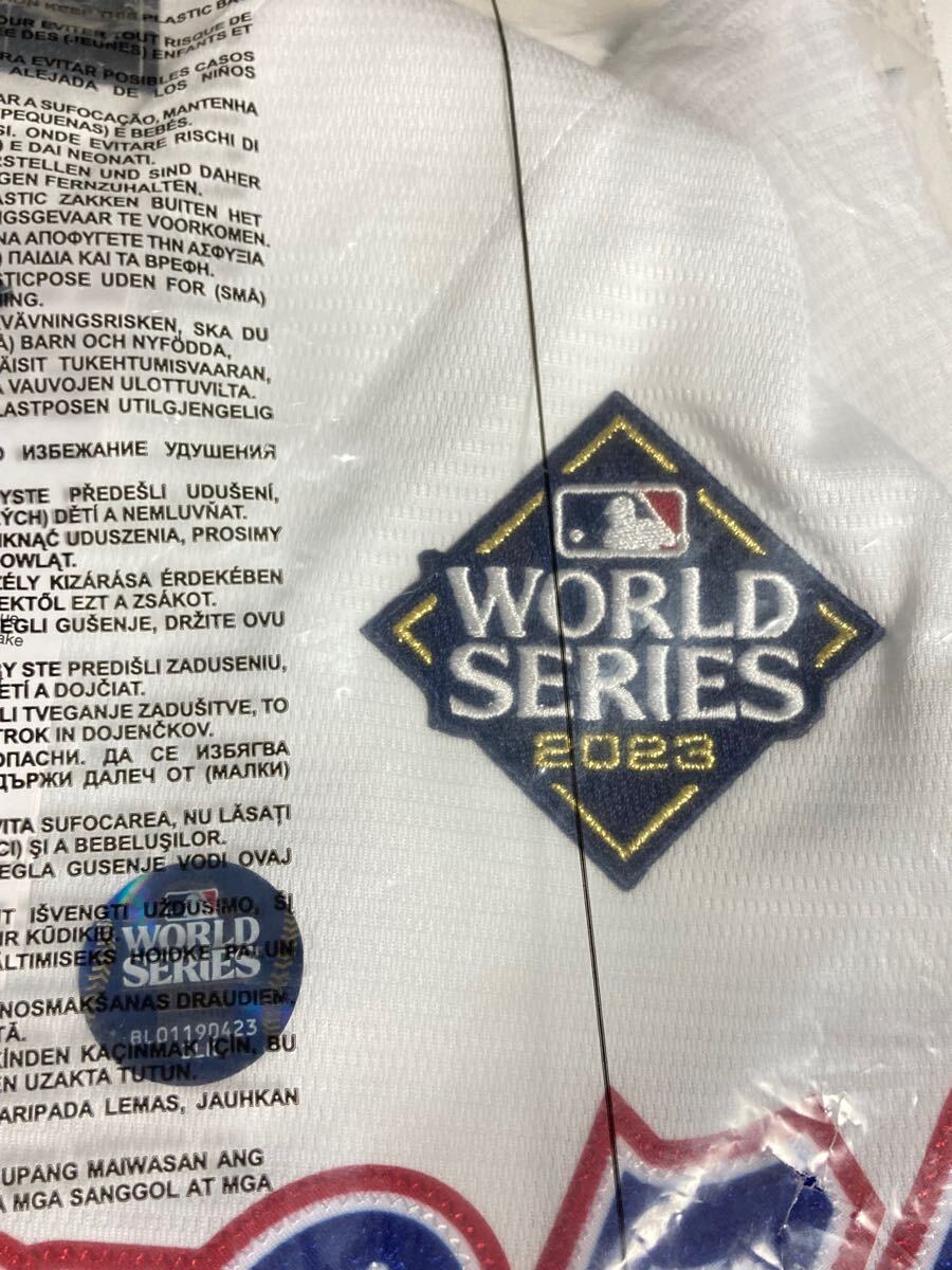 惑星最強の投手】XL新品テキサス・レンジャーズMLBジェイコブ 惑星最強の投手】XL新品テキサス・レンジャーズMLBジェイコブ