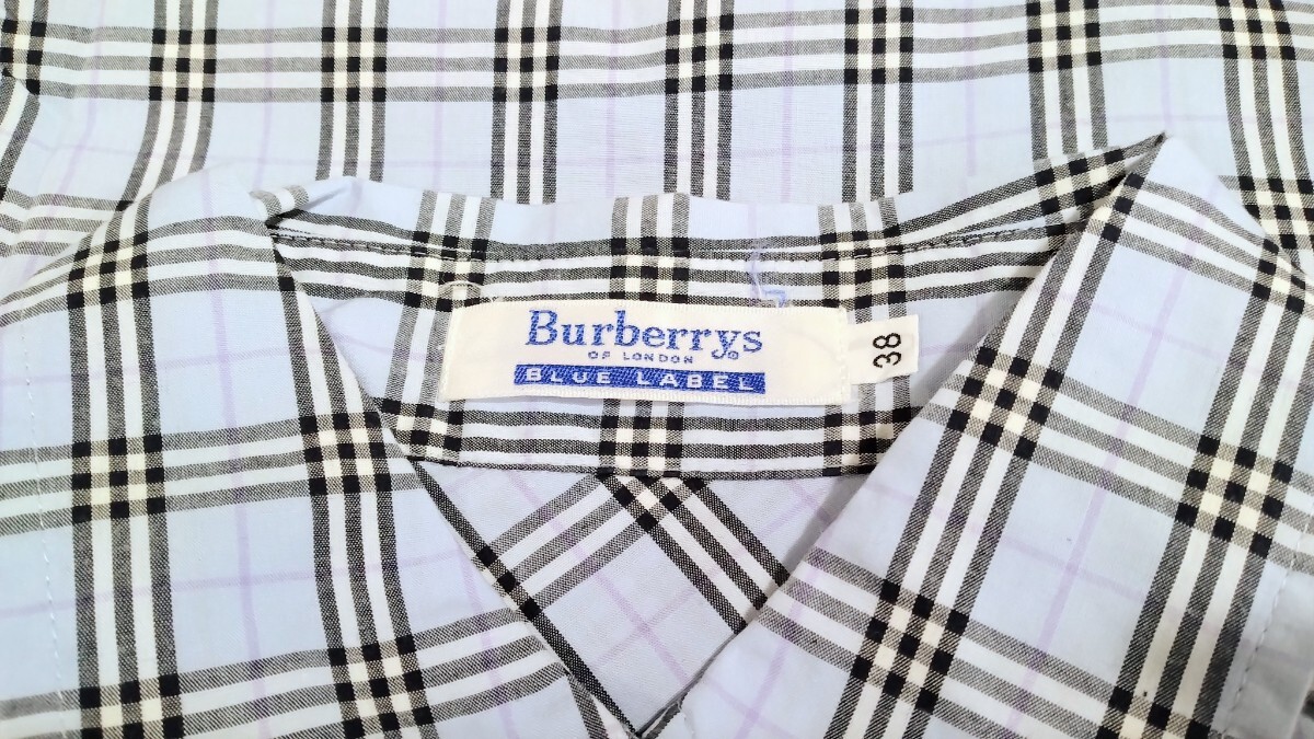 BURBERRY BLUE LABEL バーバリーブルーレーベル ノバ チェック柄 BURBERRY BLUE LABEL バーバリーブルーレーベル ノバ チェック柄