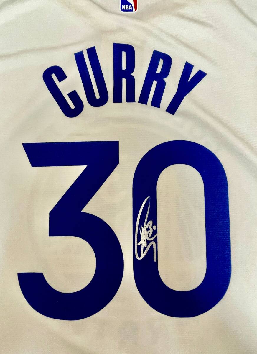 Golden State Warriors Stephen Curry 直筆サイン入りジャージ Golden State Warriors Stephen Curry 直筆サイン入りジャージ