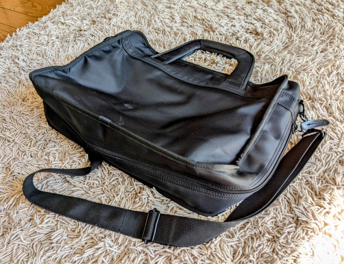 ■is_054 ショルダーバック AMANDA BELLAN LONDON アマンダ ベラン ロンドン ビジネス ブリーフケース エースバック ACE エース 黒_画像2