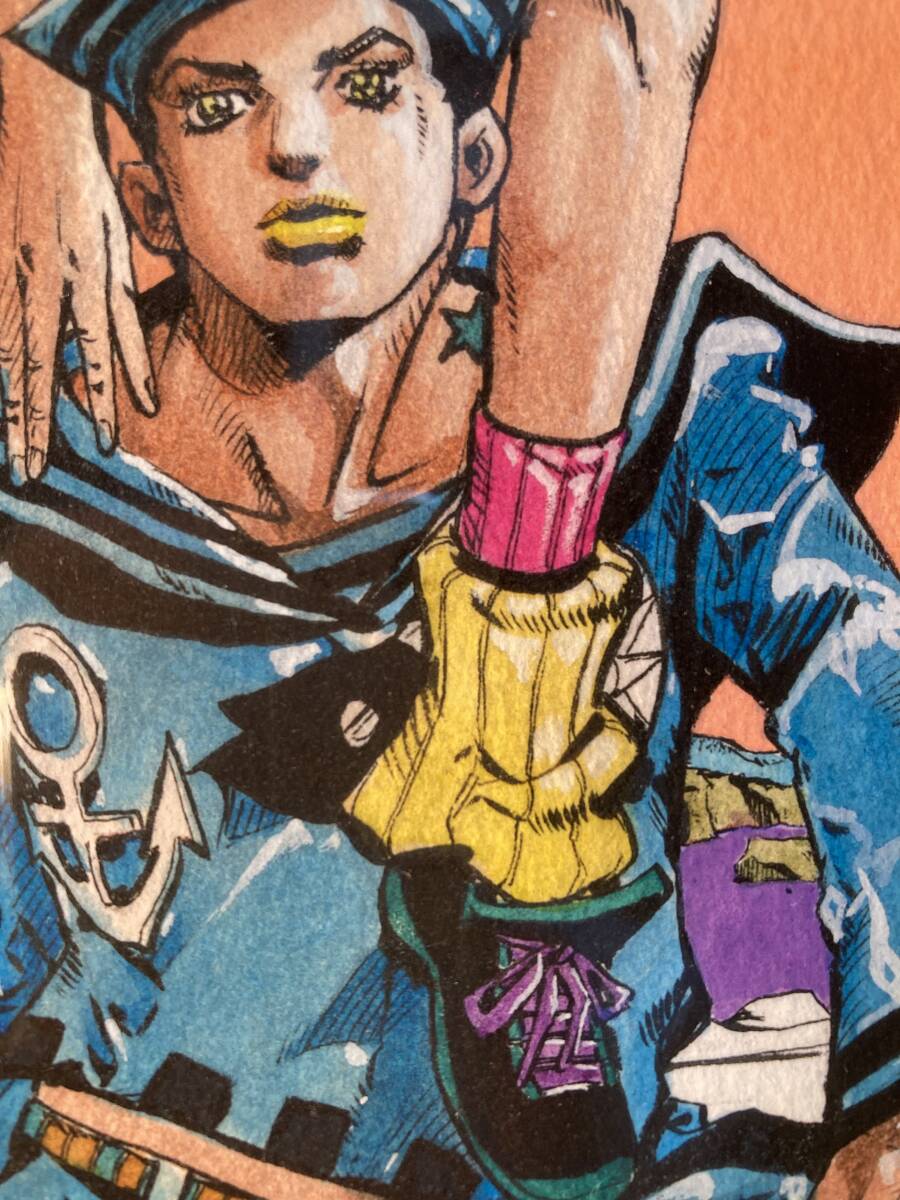 ジョジョ 複製原画 ジョジョ展 2012 荒木飛呂彦 第2部 ジョー ジョジョ 複製原画 ジョジョ展 2012 荒木飛呂彦 第2部 ジョー