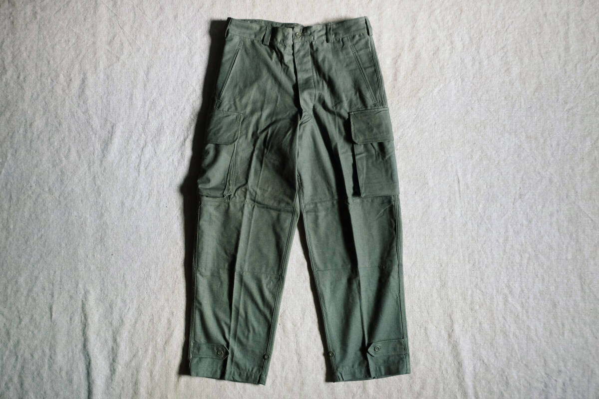 1960年代 M47 デッドストック 空軍モデル ウエスト86cm ミリタリー フランス ヴィンテージ (60s Military France Vintage Deadstock)