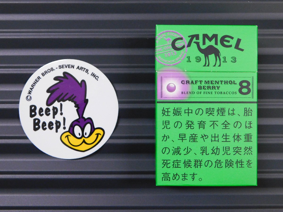 * postage \\110*[Beep!Beep!* Roadrunner ]*{ racing sticker } ( product number ms047) american miscellaneous goods garage 